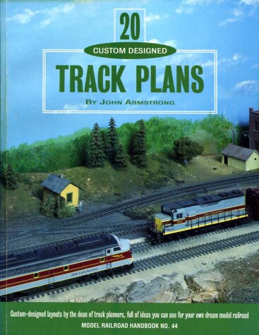 Book cover for 20 Custom Designed Track Plans