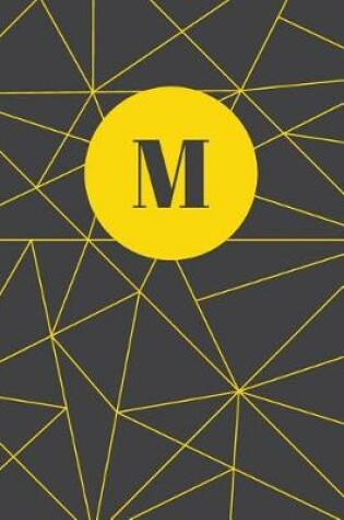 Cover of Monogram Initial M Notebook