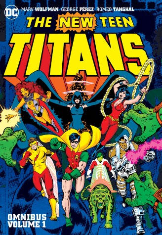 Book cover for New Teen Titans Omnibus Vol. 1 (New Edition)