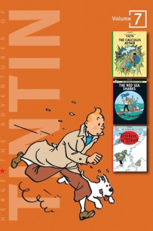 Cover of The Adventures of Tintin: Volume 7 (Compact Editions)