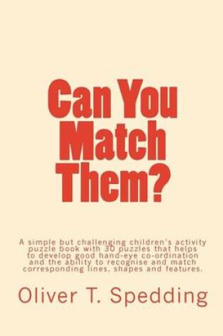 Cover of Can You Match Them?