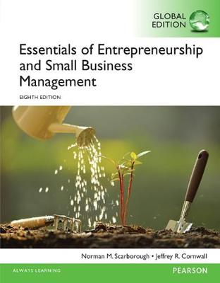 Book cover for Essentials of Entrepreneurship and Small Business Management, Global Edition