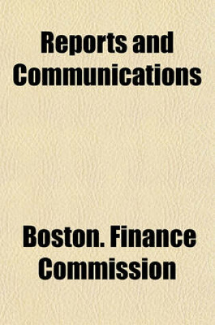 Cover of Reports and Communications Volume 11