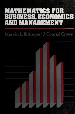 Cover of Mathematics for Business, Economics and Management