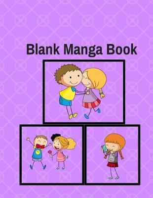 Book cover for Blank Manga Book