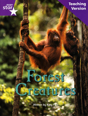 Book cover for Fantastic Forest Purple Level Non-fiction: Forest Creatures Teaching Version