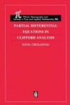 Book cover for Partial Differential Equations in Clifford Analysis