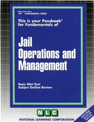 Book cover for JAIL OPERATIONS AND MANAGEMENT