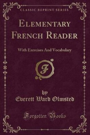 Cover of Elementary French Reader