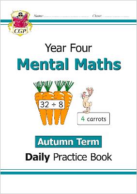 Book cover for KS2 Mental Maths Year 4 Daily Practice Book: Autumn Term