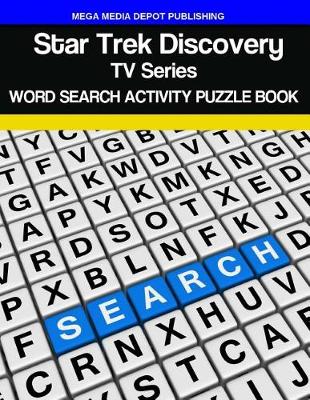 Book cover for Star Trek Discovery TV Series Word Search Activity Puzzle Book