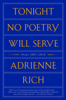 Book cover for Tonight No Poetry Will Serve