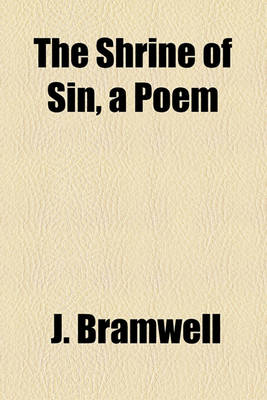 Book cover for The Shrine of Sin, a Poem