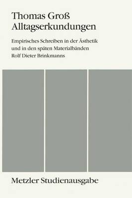 Book cover for Alltagserkundungen