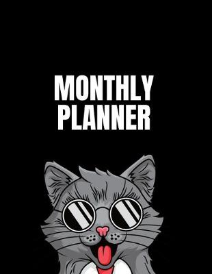 Book cover for Monthly Planner Cats