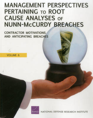 Book cover for Management Perspectives Pertaining to Root Cause Analyses of Nunn-Mccurdy Breaches
