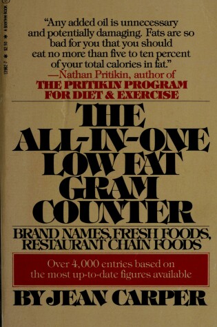 Cover of All-In-One Low Fat Counter