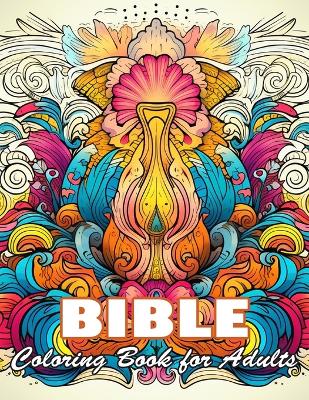 Book cover for Bible Coloring Book for Adults