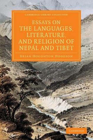 Cover of Essays on the Languages, Literature, and Religion of Nepal and Tibet