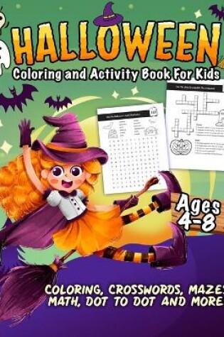 Cover of Coloring and Activity Book - Halloween Edition