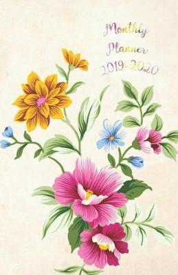 Book cover for Monthly Planner 2019 - 2020