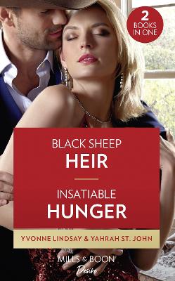 Book cover for Black Sheep Heir / Insatiable Hunger