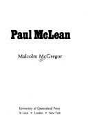 Book cover for Paul McLean