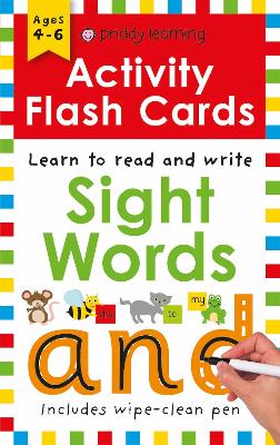Book cover for Activity Flash Cards Sight Words