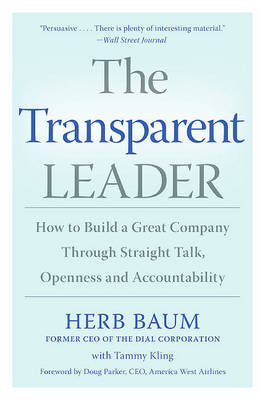 Book cover for The Transparent Leader