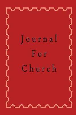 Book cover for Journal for Church