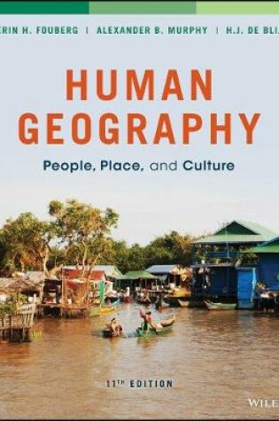 Cover of Human Geography: People, Place, and Culture, 11E + Wileyplus Learning Space Registration Card