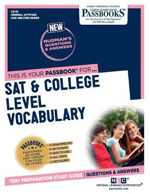 Book cover for SAT & College Level Vocabulary (Cs-55)