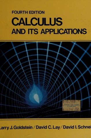 Cover of Calculus and Its Applications