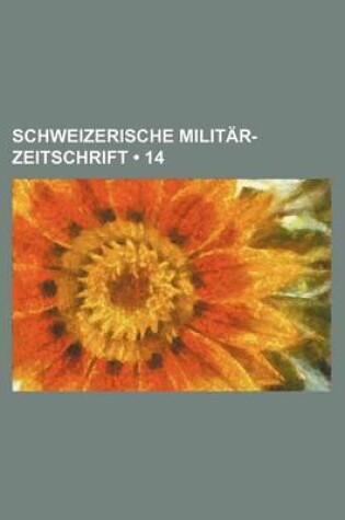 Cover of Schweizerische Militar-Zeitschrift (14)