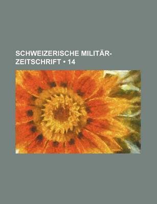 Book cover for Schweizerische Militar-Zeitschrift (14)