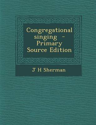 Book cover for Congregational Singing