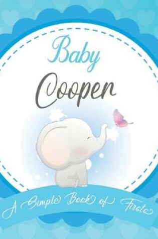 Cover of Baby Cooper A Simple Book of Firsts