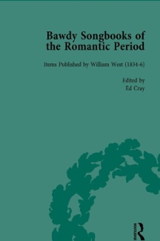 Cover of Bawdy Songbooks of the Romantic Period, Volume 1