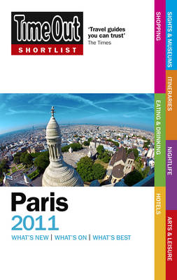 Book cover for "Time Out" Shortlist Paris 2011