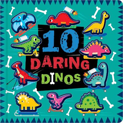 Book cover for 10 Daring Dinos