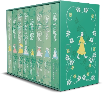 Book cover for The Complete Collection of Anne of Green Gables 8 Hardback Deluxe Set