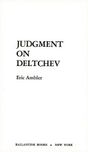 Book cover for Judgment on Deltchev