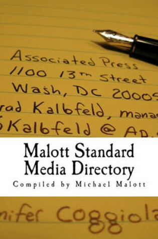 Cover of Malott Standard Media Directory