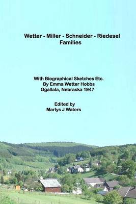 Book cover for Wetter-Miller-Schneider-Riedesel Families