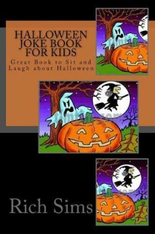 Cover of Halloween Joke Book For Kids