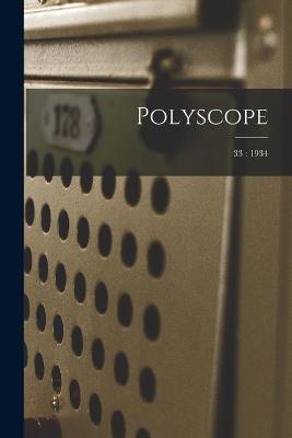Book cover for Polyscope; 33