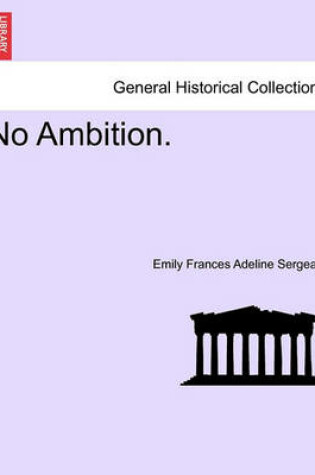 Cover of No Ambition.