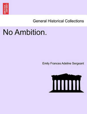 Book cover for No Ambition.