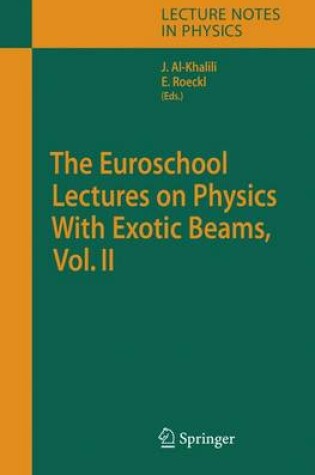 Cover of The Euroschool Lectures on Physics with Exotic Beams