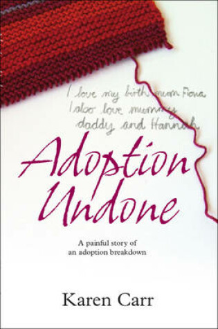 Cover of Adoption Undone